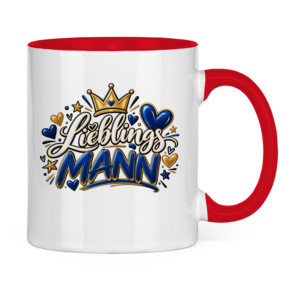 Lieblingsmann Tasse – Geschenk für Ehemann, Freund & Partner