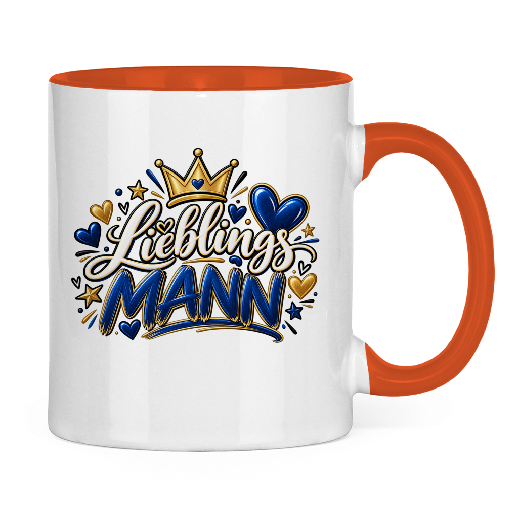 Lieblingsmann Tasse – Geschenk für Ehemann, Freund & Partner