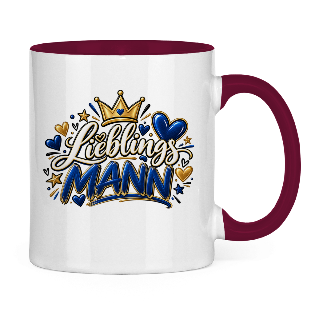Lieblingsmann Tasse – Geschenk für Ehemann, Freund & Partner