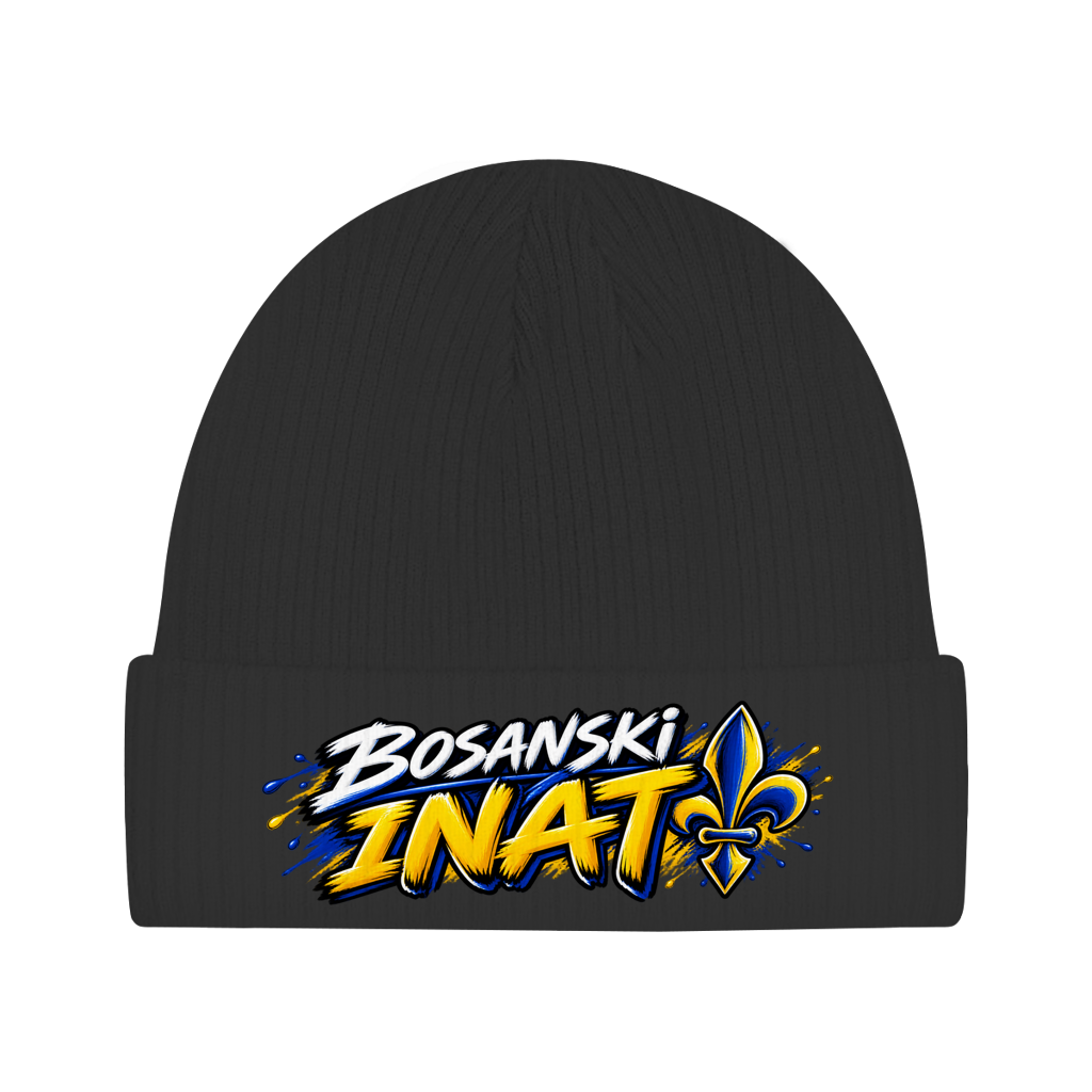 Bosnien Mütze / Beanie aus Bio-Baumwolle | Bosanski Inat