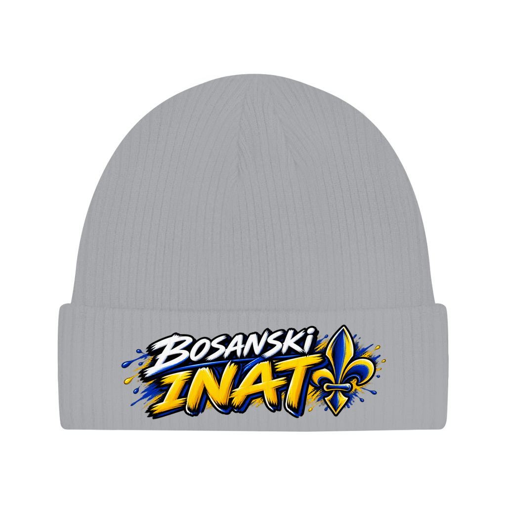 Bosnien Mütze / Beanie aus Bio-Baumwolle | Bosanski Inat