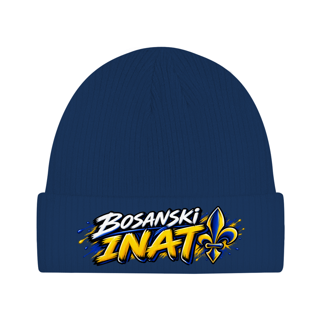 Bosnien Mütze / Beanie aus Bio-Baumwolle | Bosanski Inat