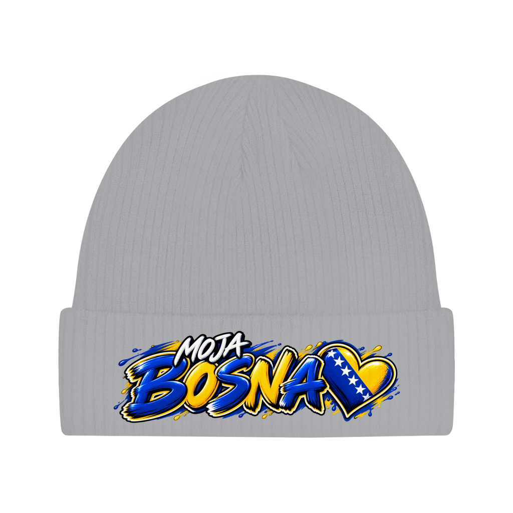 Bosnien Mütze / Beanie aus Bio-Baumwolle | Moja Bosna