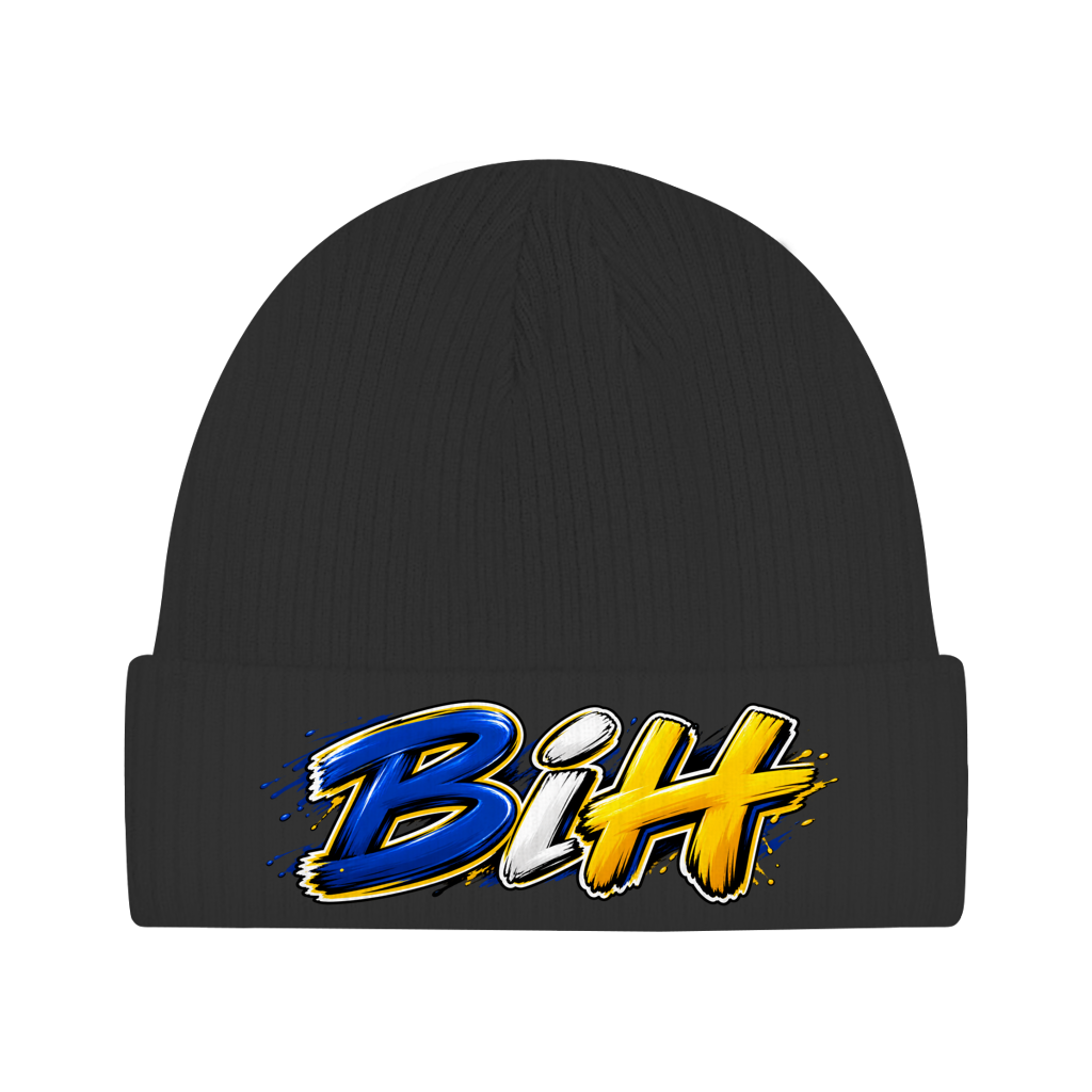 Bosnien Mütze / Beanie aus Bio-Baumwolle | BiH