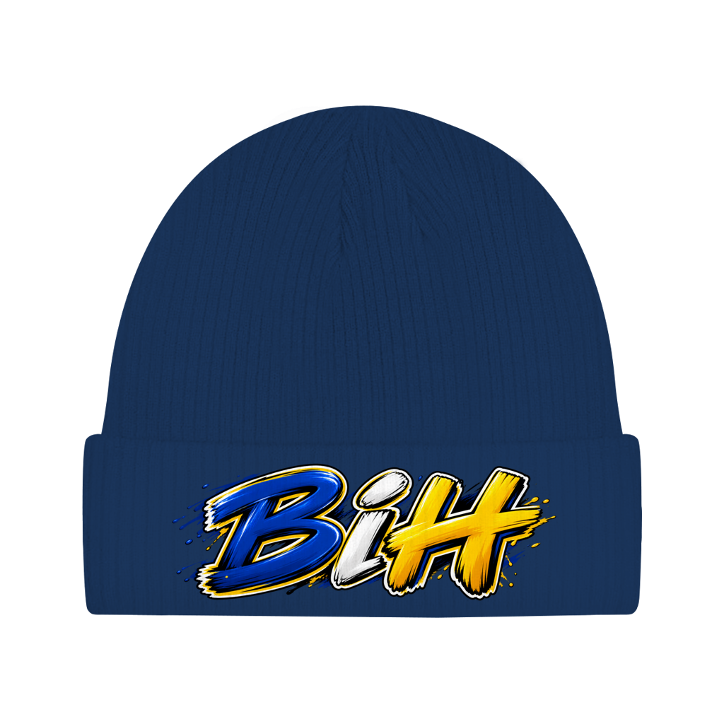 Bosnien Mütze / Beanie aus Bio-Baumwolle | BiH