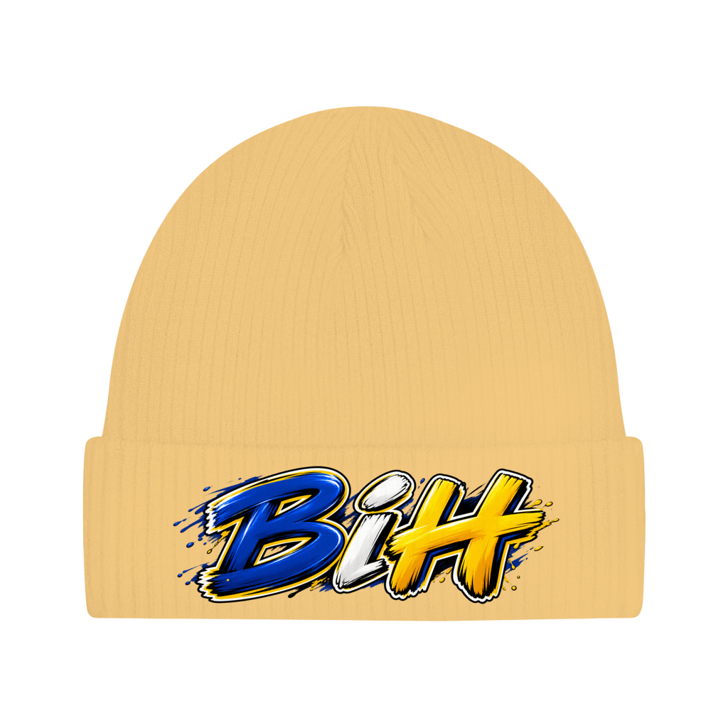 Bosnien Mütze / Beanie aus Bio-Baumwolle | BiH