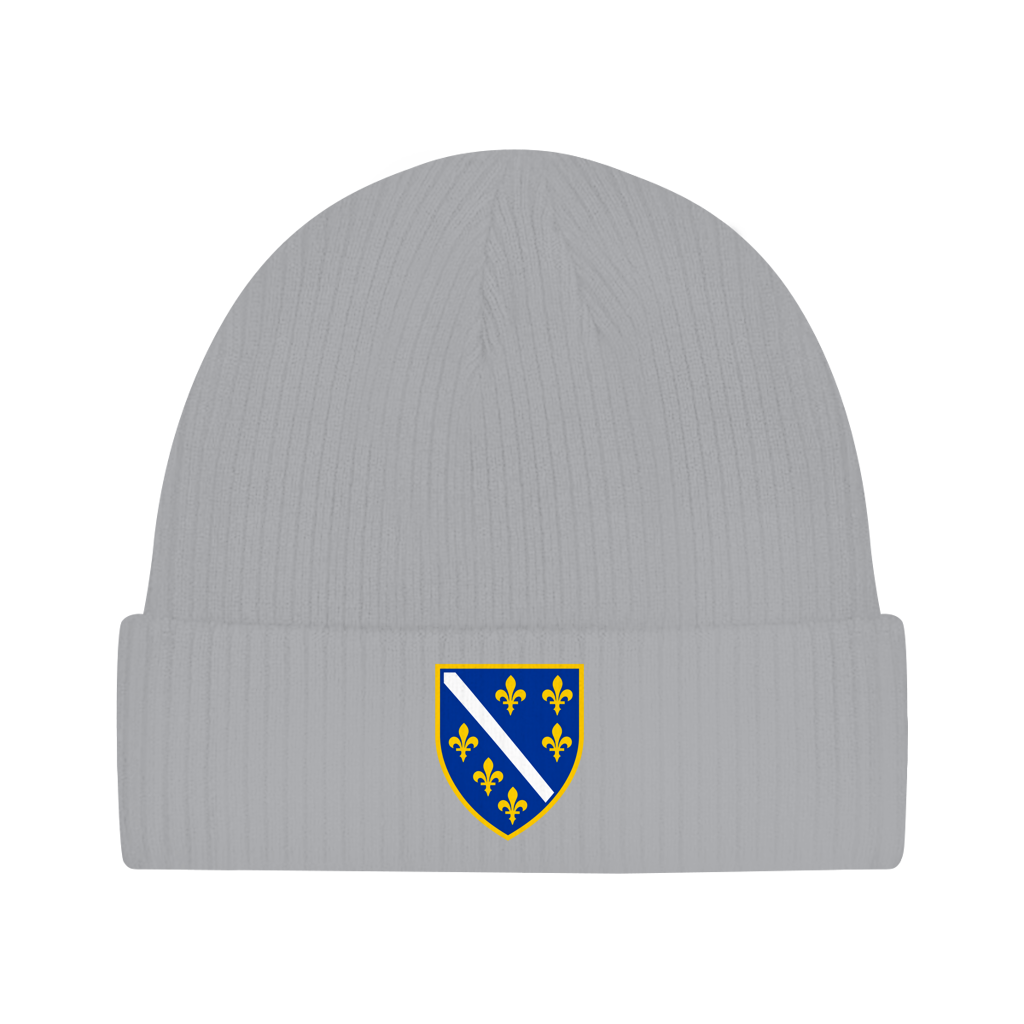 Bosnien Mütze / Beanie aus Bio-Baumwolle | Bosanski Grb
