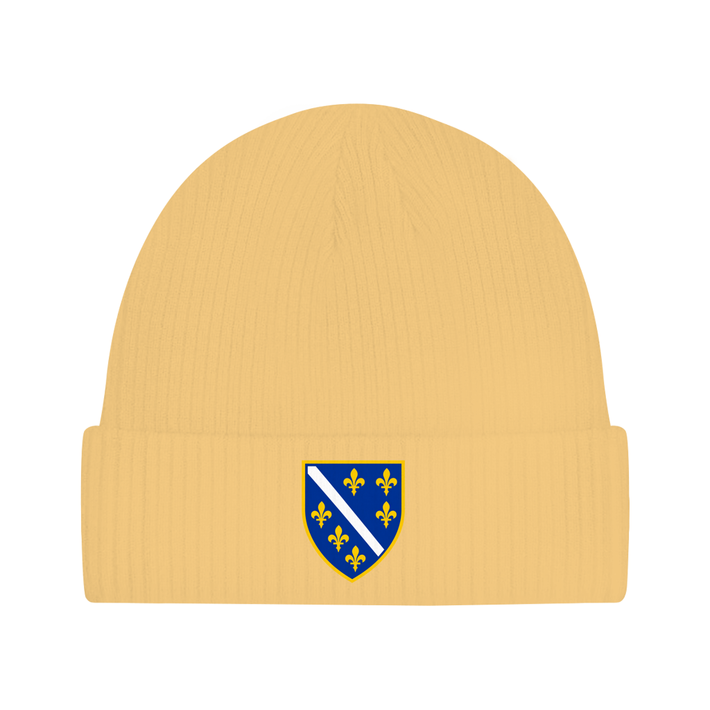 Bosnien Mütze / Beanie aus Bio-Baumwolle | Bosanski Grb