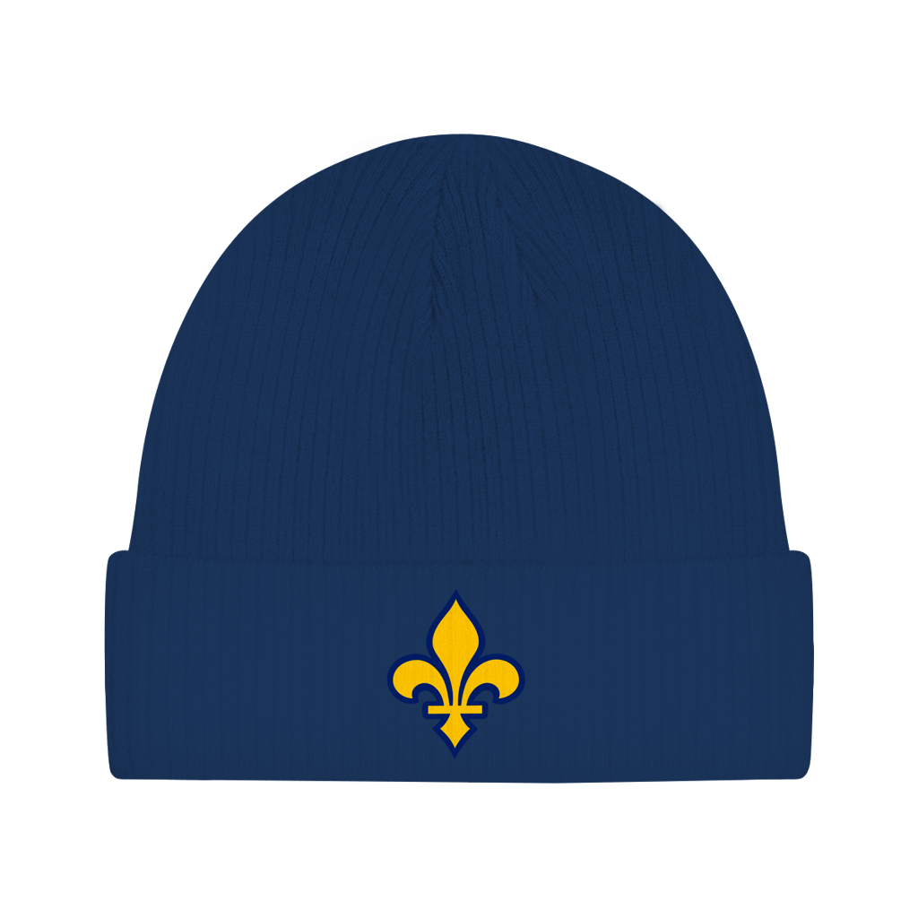 Bosnien Mütze / Beanie aus Bio-Baumwolle | Bosanski Ljiljan Gold