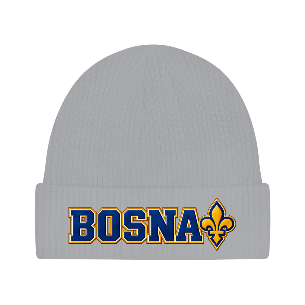 Bosnien Mütze / Beanie aus Bio-Baumwolle | Bosna Ljiljan