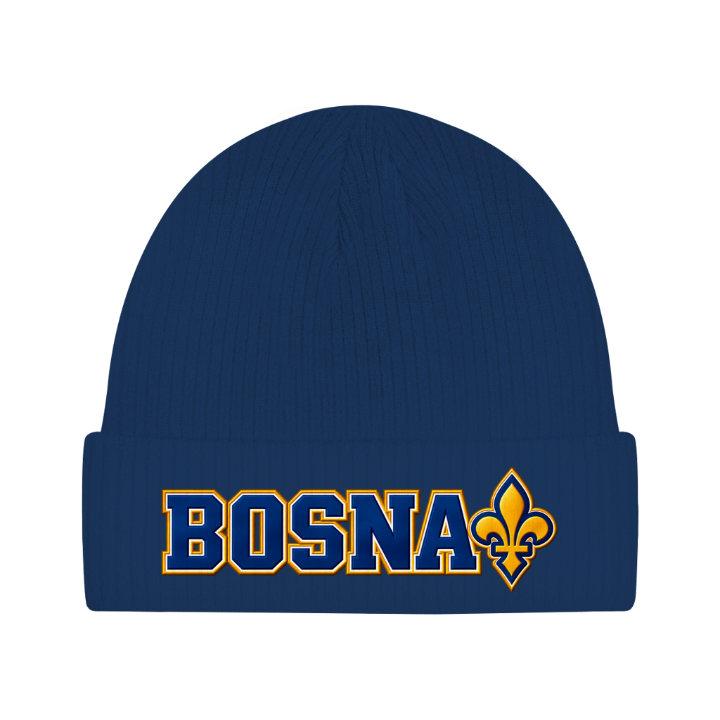 Bosnien Mütze / Beanie aus Bio-Baumwolle | Bosna Ljiljan