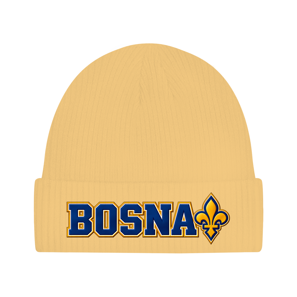 Bosnien Mütze / Beanie aus Bio-Baumwolle | Bosna Ljiljan