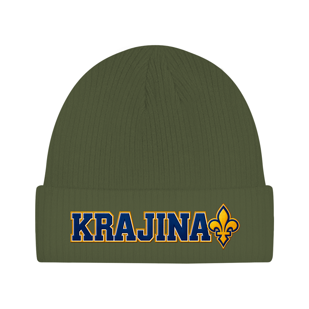 Bosnien Mütze / Beanie aus Bio-Baumwolle | Krajina