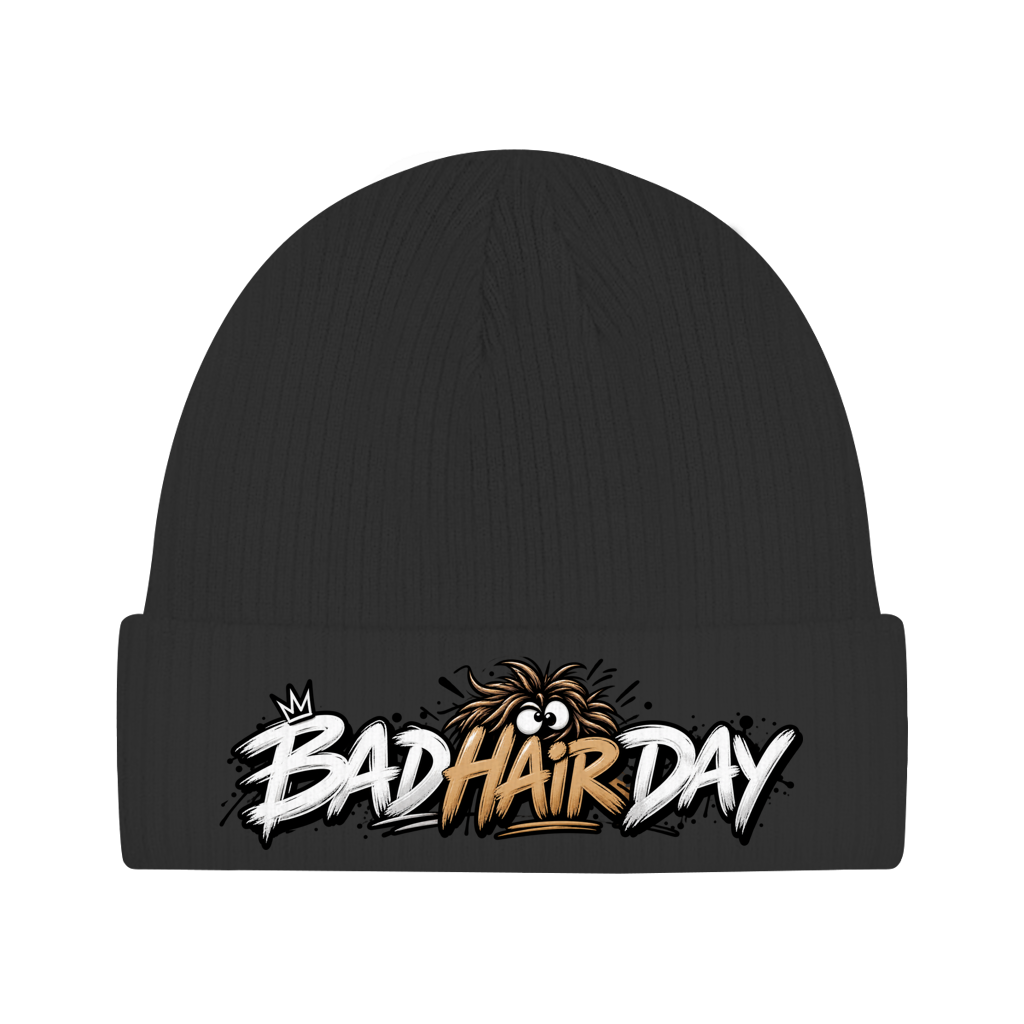 Beanie aus Bio-Baumwolle - Baid Hair Day