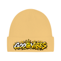 Beanie aus Bio-Baumwolle - Good Vibes