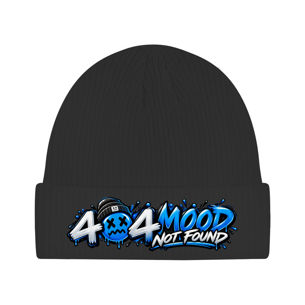 Beanie aus Bio-Baumwolle -  404 Mood Not Found