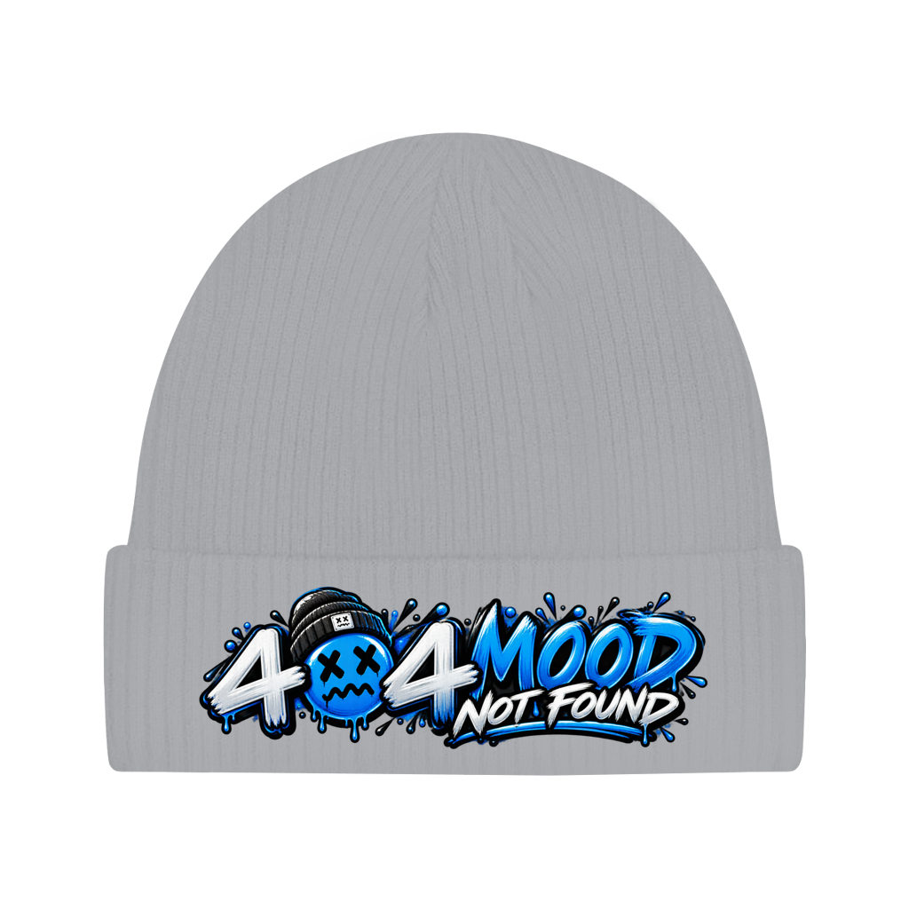 Beanie aus Bio-Baumwolle -  404 Mood Not Found