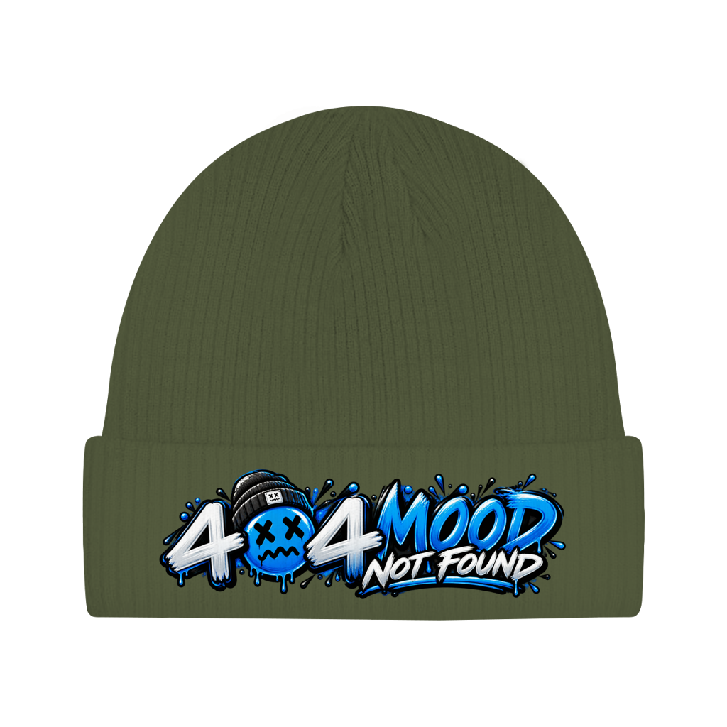 Beanie aus Bio-Baumwolle -  404 Mood Not Found