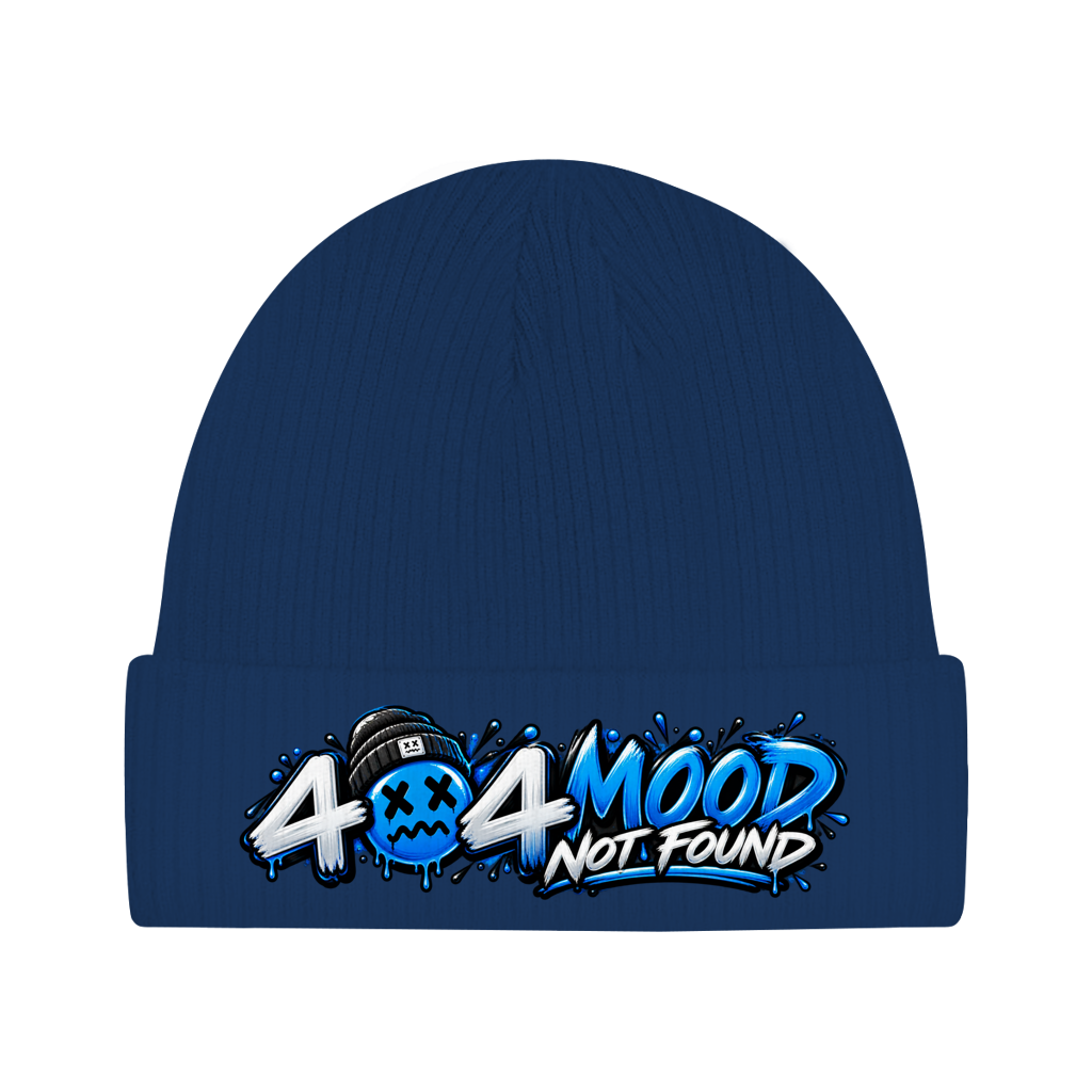 Beanie aus Bio-Baumwolle -  404 Mood Not Found