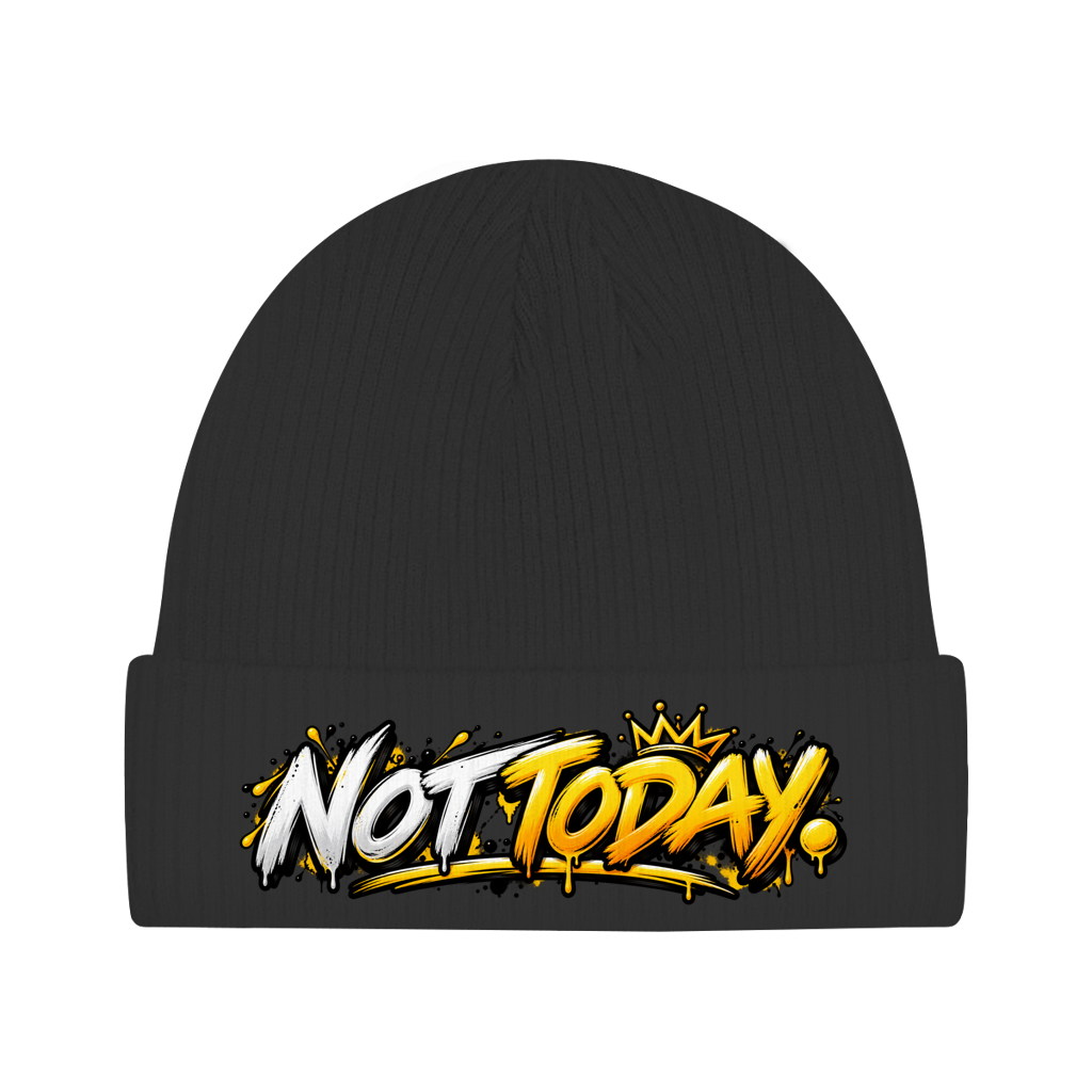 Beanie aus Bio-Baumwolle -  Not Today
