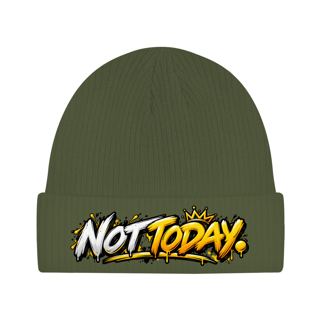 Beanie aus Bio-Baumwolle -  Not Today