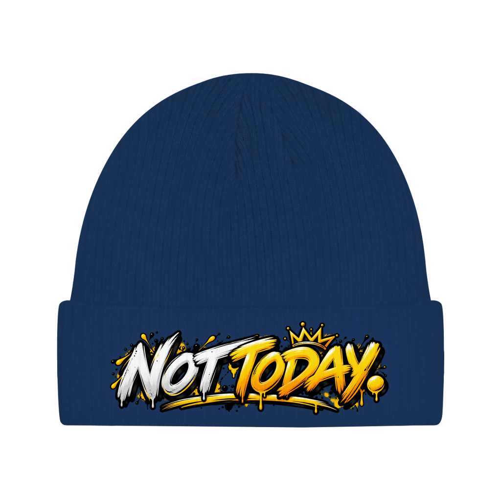 Beanie aus Bio-Baumwolle -  Not Today