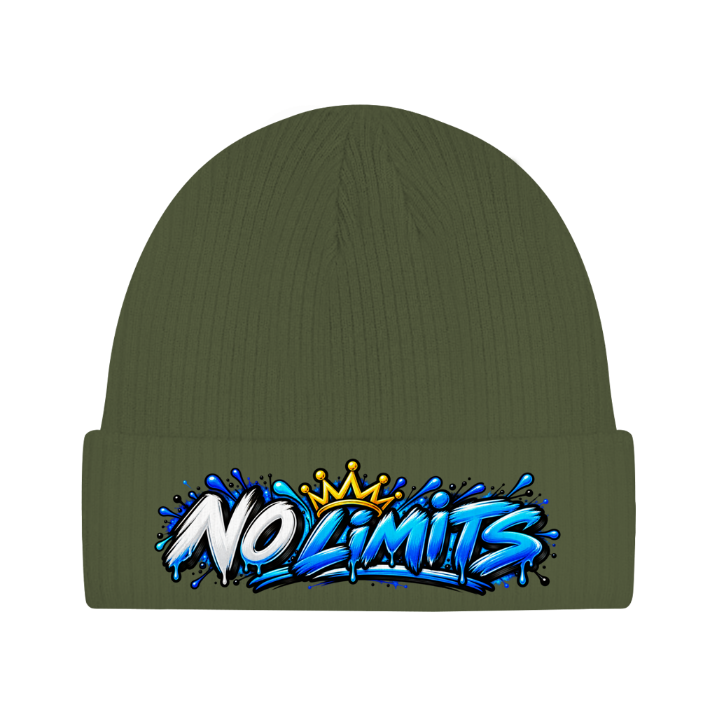 Beanie aus Bio-Baumwolle -  No Limits