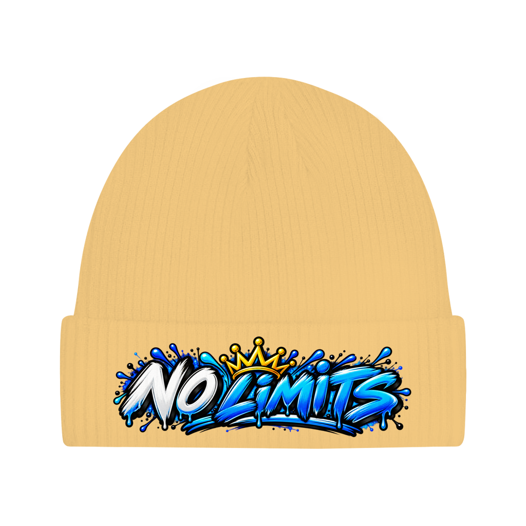 Beanie aus Bio-Baumwolle -  No Limits