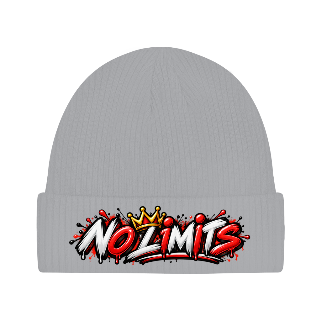 Beanie aus Bio-Baumwolle -  No Limits Rot
