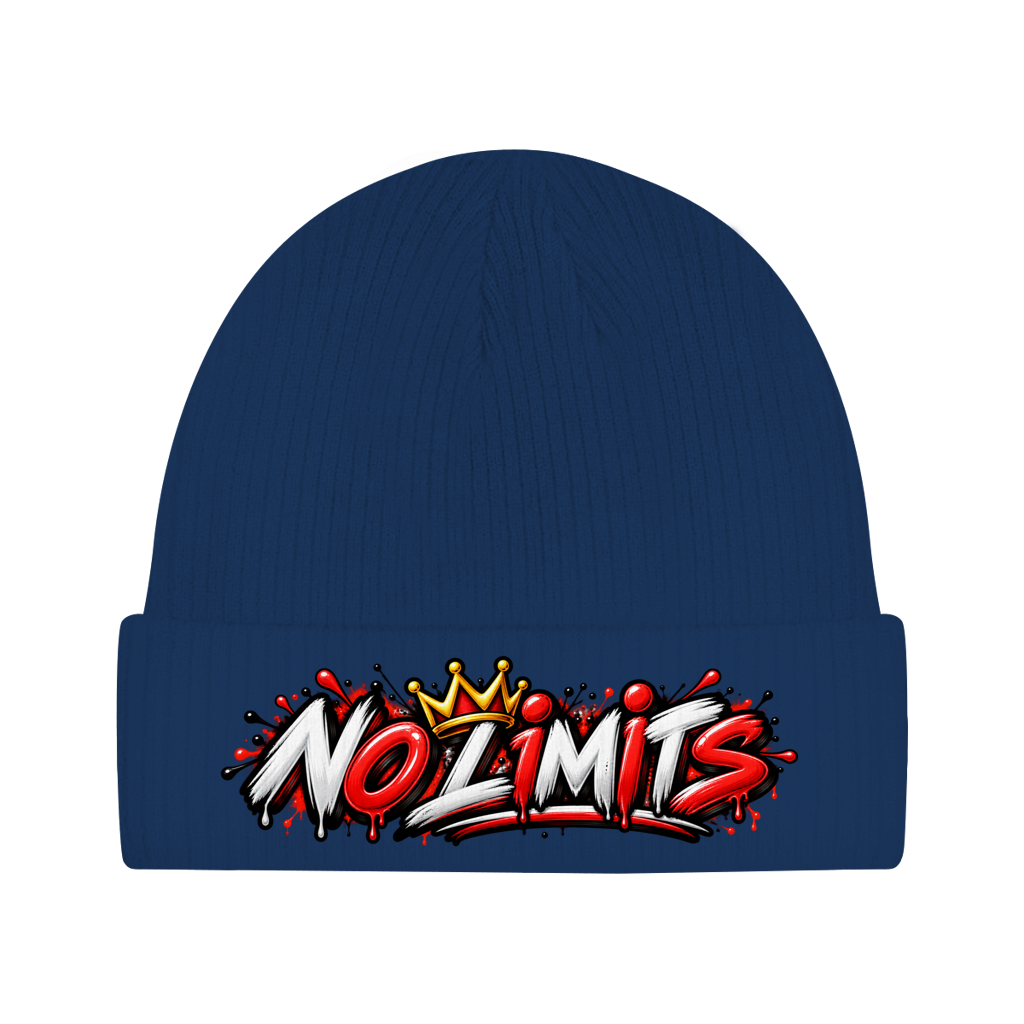 Beanie aus Bio-Baumwolle -  No Limits Rot