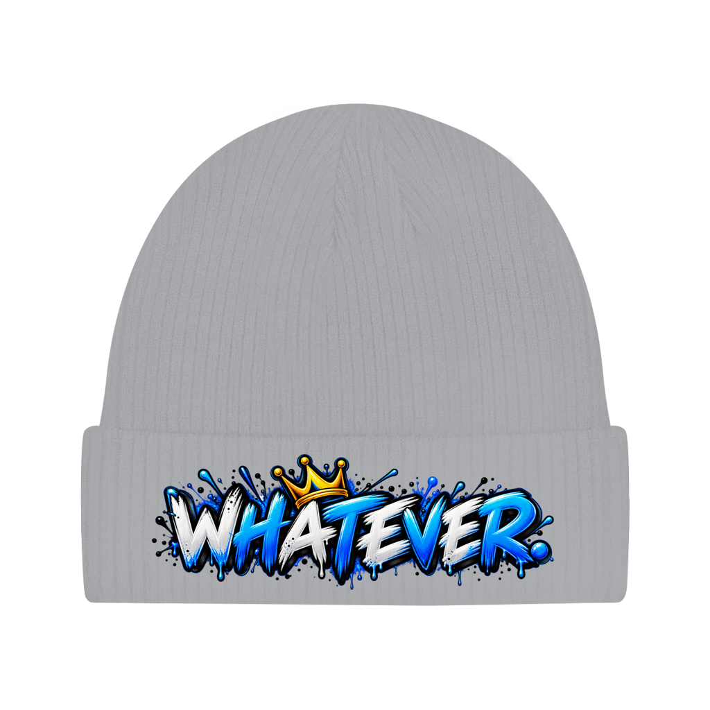 Beanie aus Bio-Baumwolle - Whatever