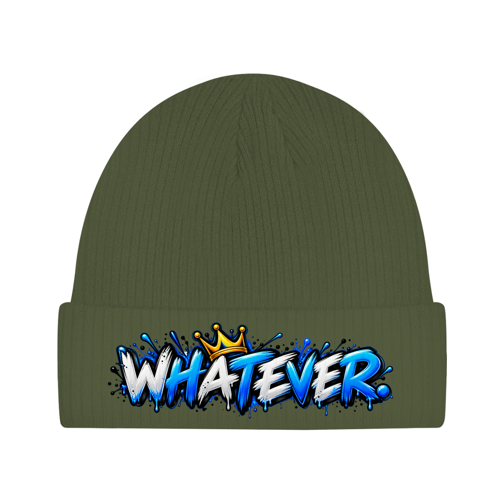 Beanie aus Bio-Baumwolle - Whatever