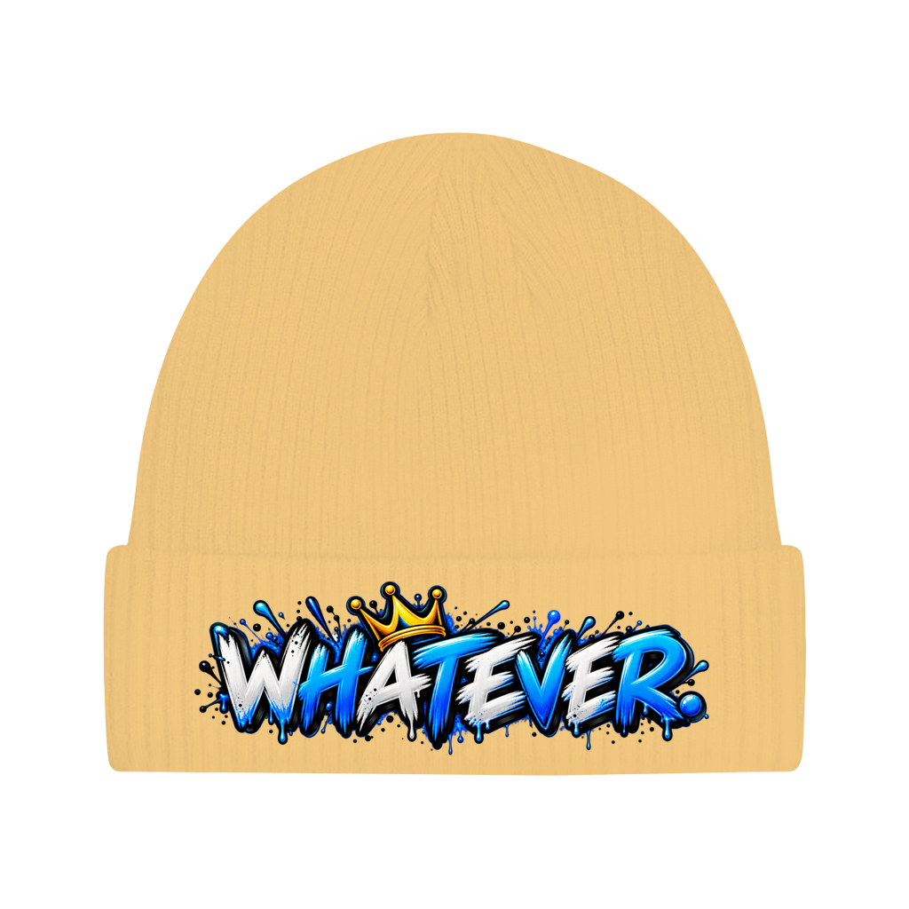 Beanie aus Bio-Baumwolle - Whatever