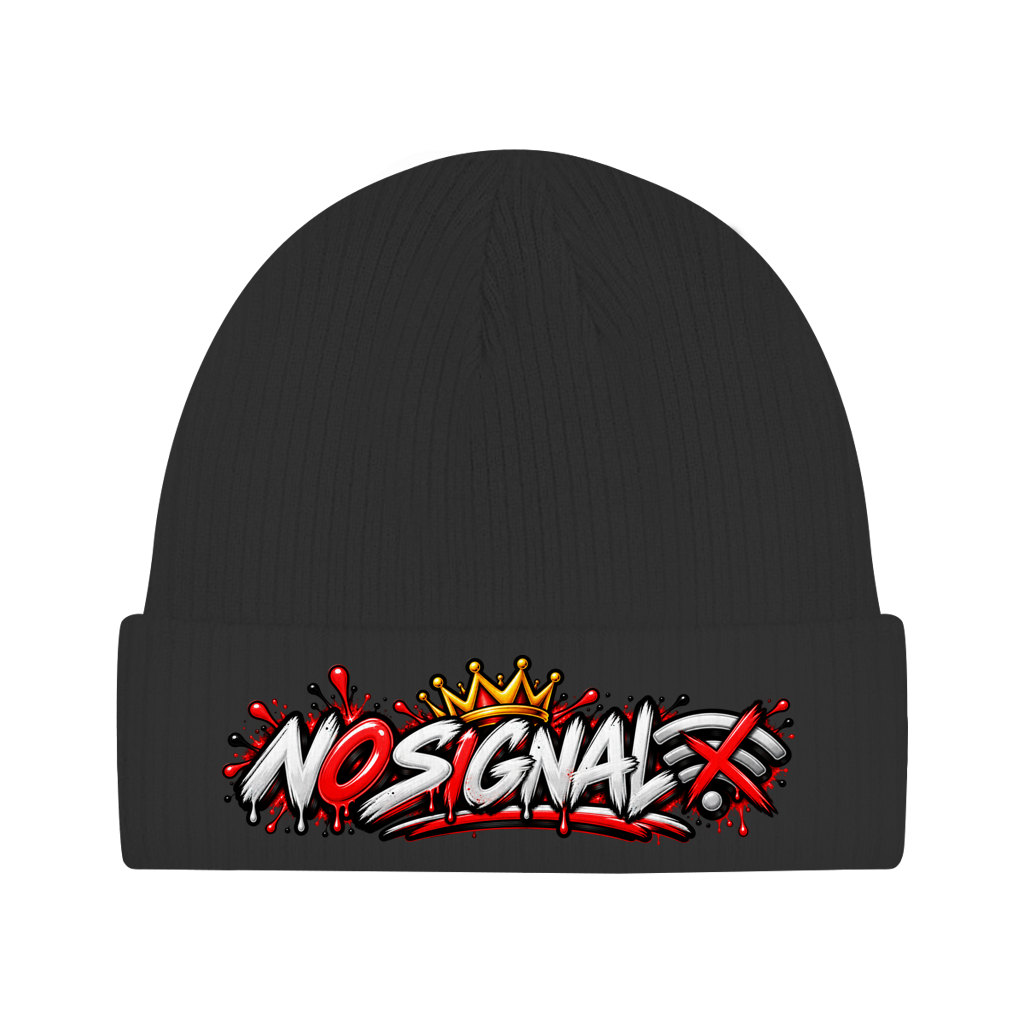 Beanie aus Bio-Baumwolle - No signal
