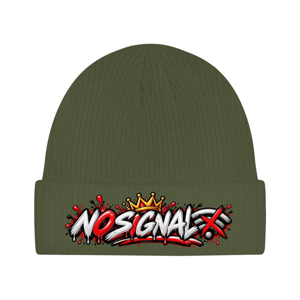 Beanie aus Bio-Baumwolle - No signal