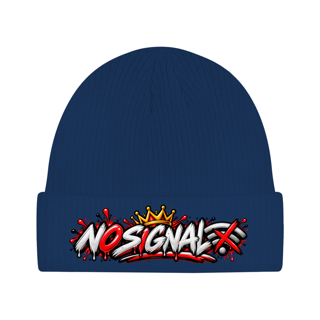 Beanie aus Bio-Baumwolle - No signal