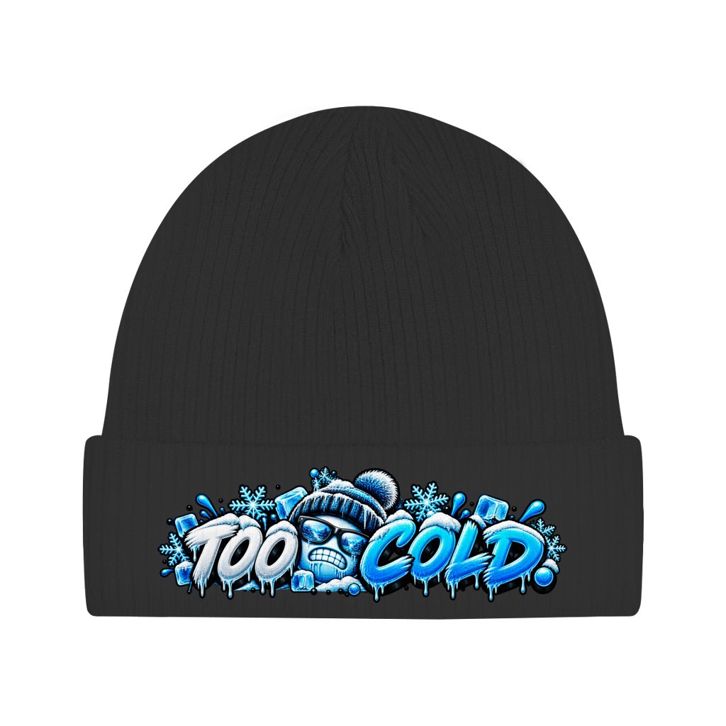 Beanie aus Bio-Baumwolle - Too cold