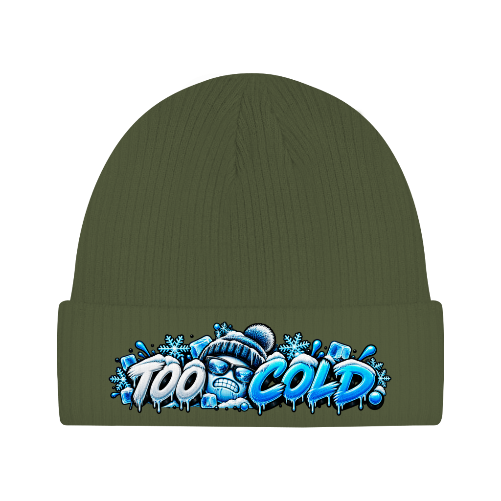 Beanie aus Bio-Baumwolle - Too cold