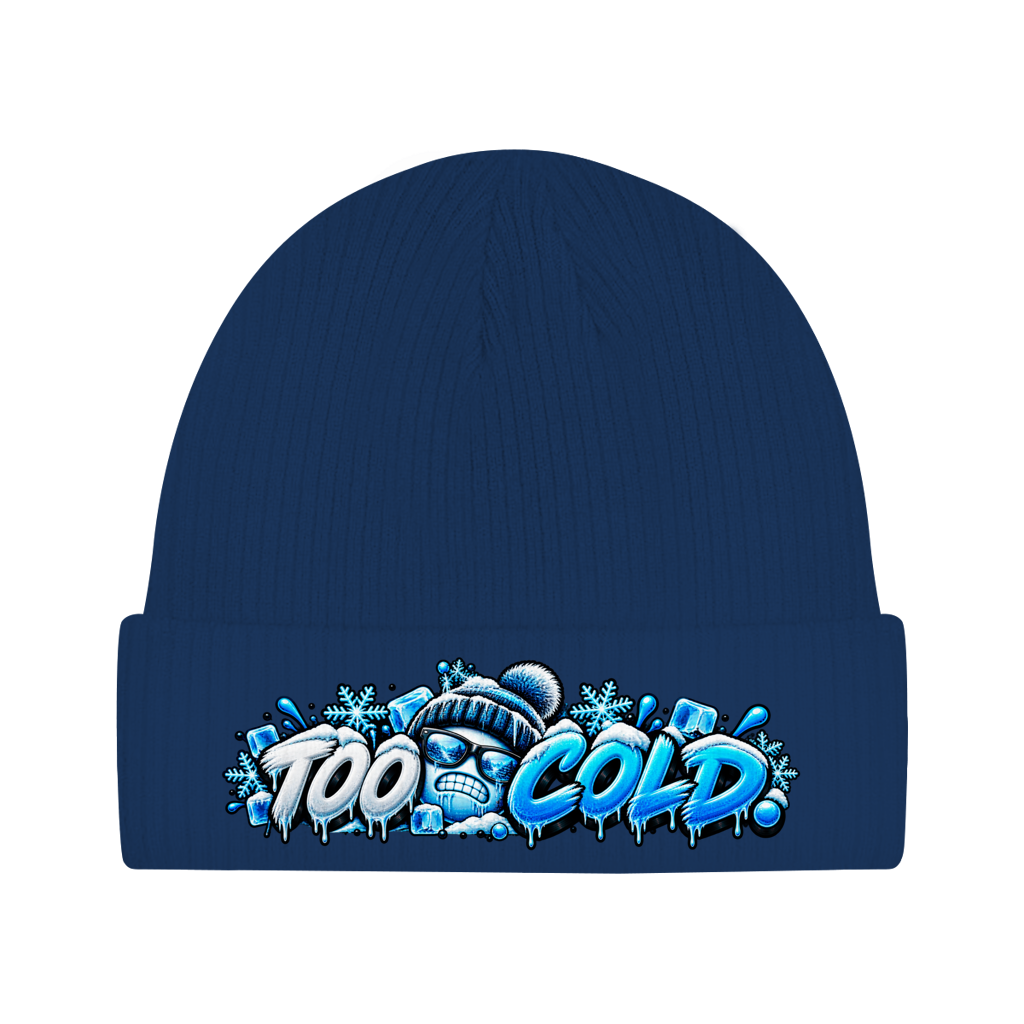 Beanie aus Bio-Baumwolle - Too cold