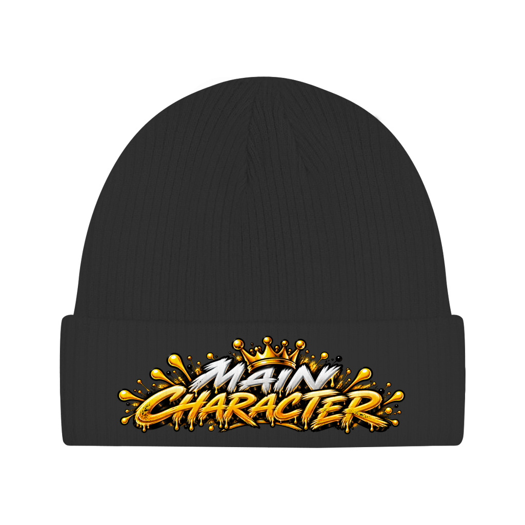 Beanie aus Bio-Baumwolle - Main character