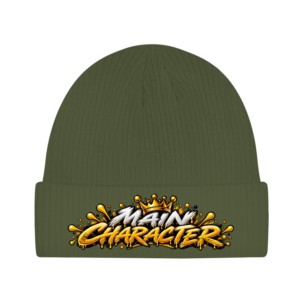 Beanie aus Bio-Baumwolle - Main character