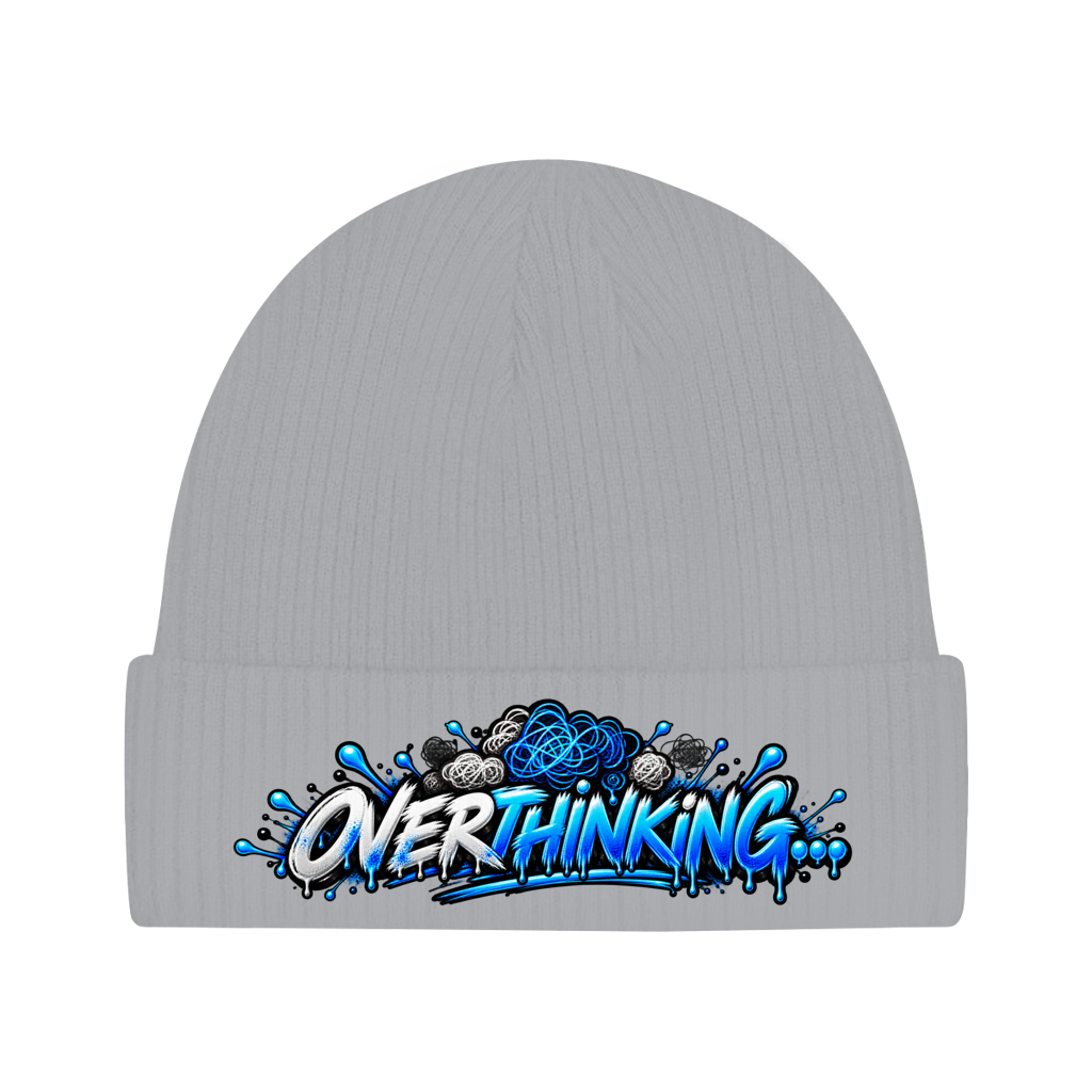 Beanie aus Bio-Baumwolle - Overthinking