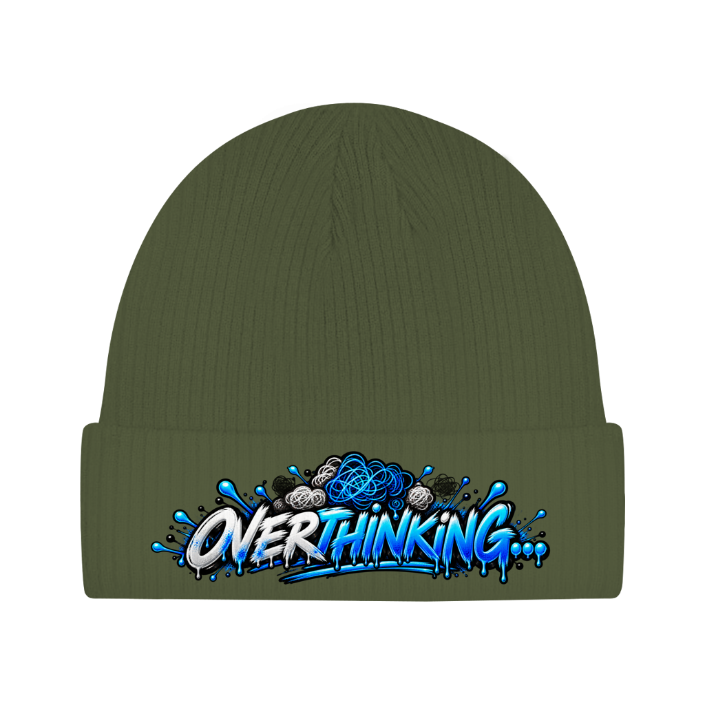 Beanie aus Bio-Baumwolle - Overthinking
