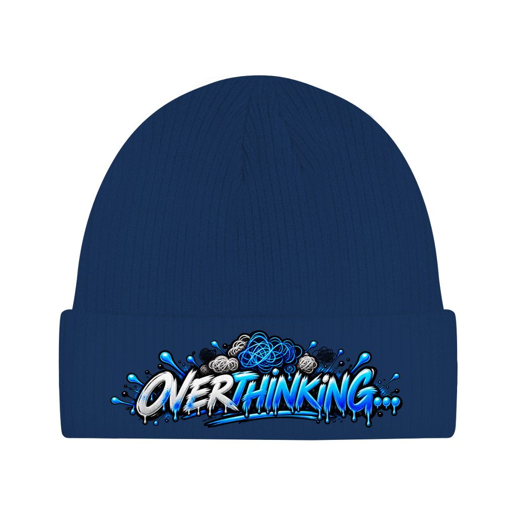 Beanie aus Bio-Baumwolle - Overthinking