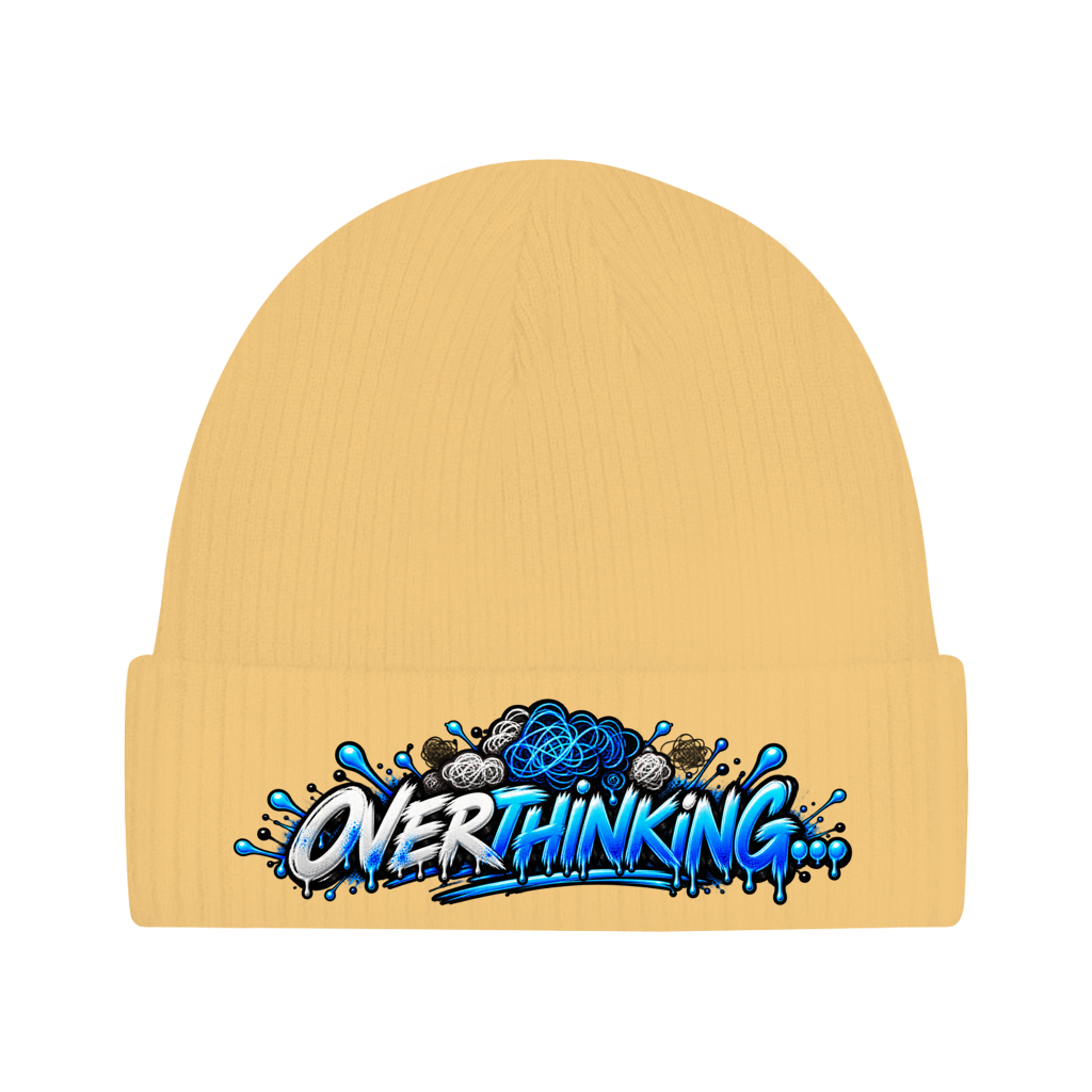 Beanie aus Bio-Baumwolle - Overthinking