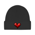 Beanie aus Bio-Baumwolle - Herz
