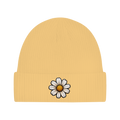 Beanie aus Bio-Baumwolle - Gänseblümchen