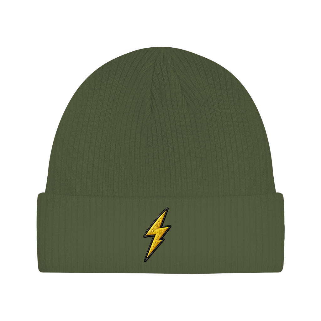 Beanie aus Bio-Baumwolle - Blitz