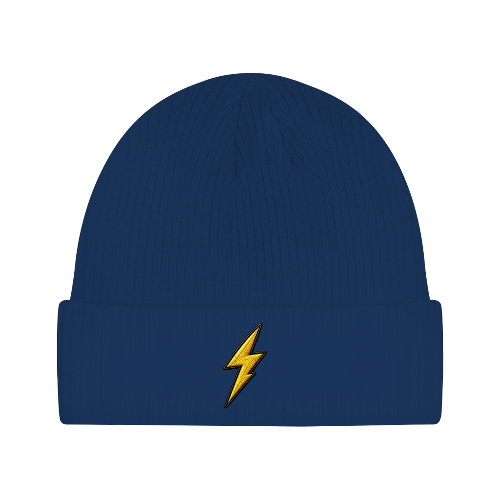 Beanie aus Bio-Baumwolle - Blitz