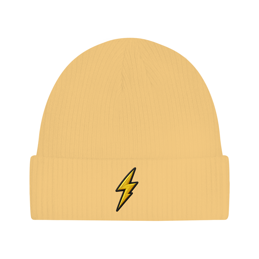 Beanie aus Bio-Baumwolle - Blitz